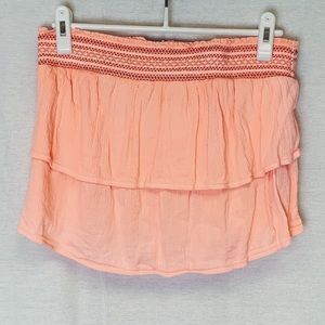 Aerie Neon Peach Tube Top
